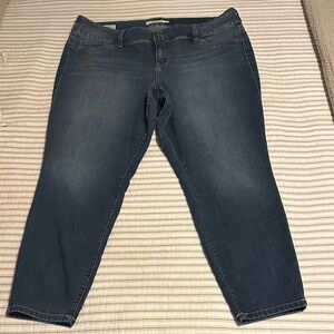 Torrid Blue Ankle Jeans